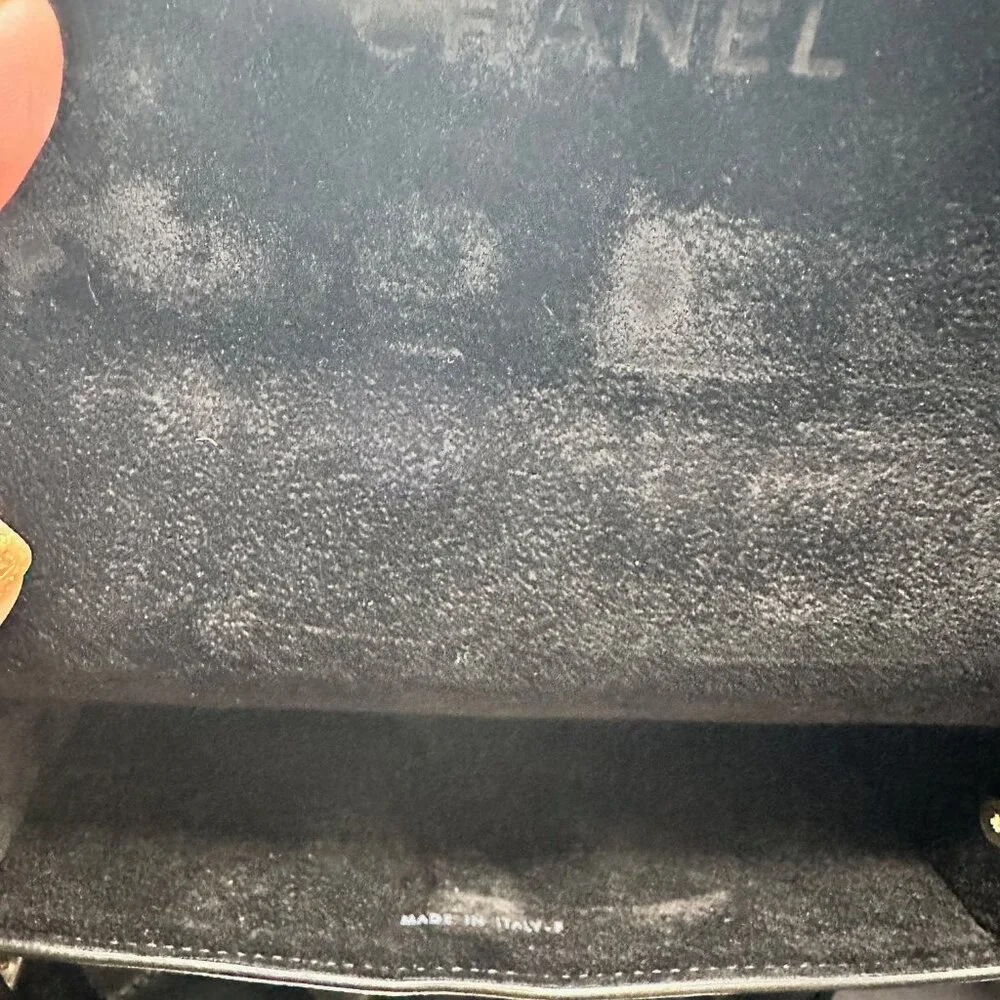 CHANEL Leather Sunglasses Case Authenticated - EUC